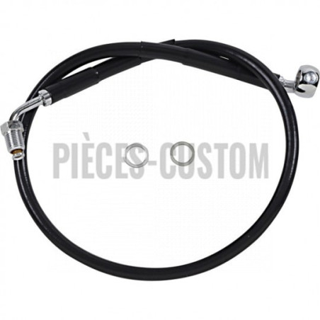Durite-frein-avant-noir-plus-51-mm-Softail-M8-FXBRS-breakout-Abs-2018-à-2022-ref-17415807