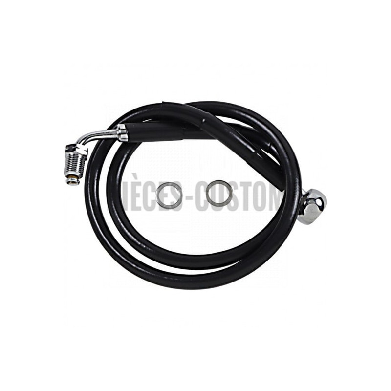 Durite-frein-avant-noir-plus-152-mm-Softail-M8-FXBRS-breakout-Abs-2018-à-2022-ref-17415809