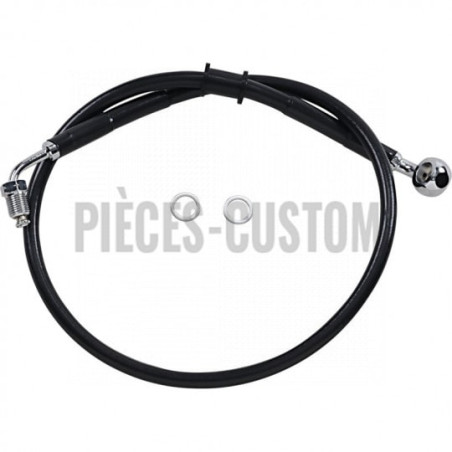 Durite-frein-avant-noir-plus-102-mm-Softail-M8-FLDE-FLSL-FLFBS-FLSB-Abs-2018-2023-ref-17415820