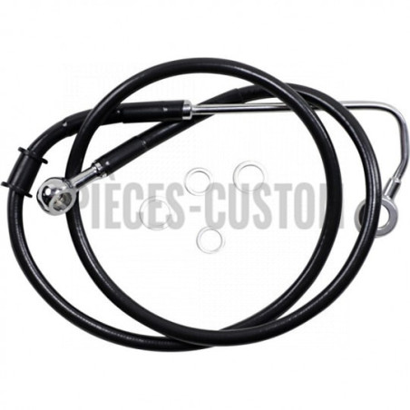 Durite-frein-avant-noir-plus-152-mm-Softail-FLSTC-2015-2017-avec-Abs-ref-17415762