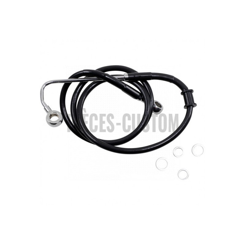 Durite-frein-avant-noir-plus-203-mm-Softail-FLSTC-2015-2017-avec-Abs-ref-17415763