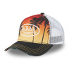 Casquette-Von-Dutch-Orange-Noir-Blanc-Trucker-Snapback-Visière-effet-Usé-SUBLI-ref-VD-SUBL05