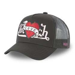 Casquette-Von-Dutch-noire-avec-filet-Lovu-REF-VD-LOVU-NR