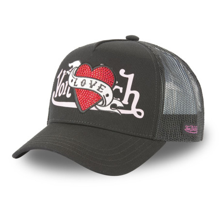 Casquette-Von-Dutch-noire-avec-filet-Lovu-REF-VD-LOVU-NR