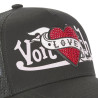 Casquette-par-Von-Dutch-couleur-noire-avec-filet-Lovu-REF-VD-LOVU-NR