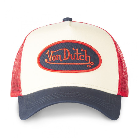 Casquette-par-Von-Dutch-Beige-Trucker-Snapback-CLASSIC-ref-VD-CLA5