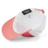 Casquette-Von-Dutch-Rose-Poudré-Filet-Blanc-Boucle-LOF-ref-VD-LOF-B25