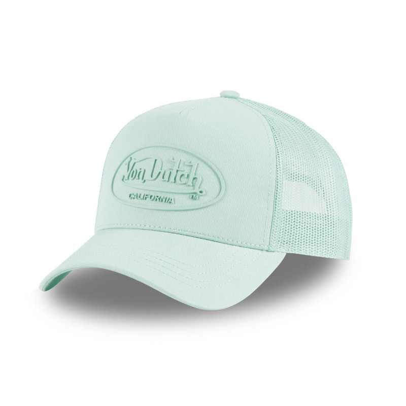 Casquette-Von-Dutch-Bleu-Trucker-Patch-Rubber-LOG-ref-VD-LOG12