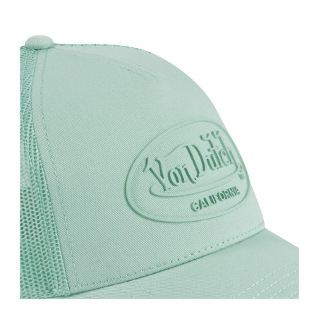 Casquette-par-Von-Dutch-couleur-Bleu-Trucker-Patch-Rubber-LOG-ref-VD-LOG12