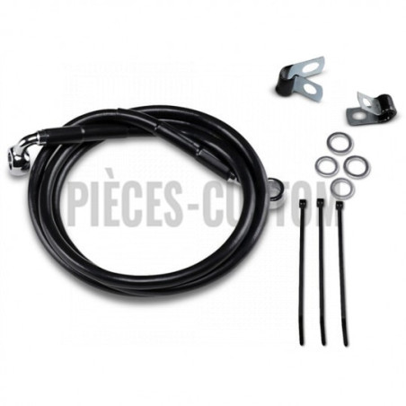 Durite-frein-avant-noir-plus-102-mm-Softail-FXST-2000-2007-ref-17412546