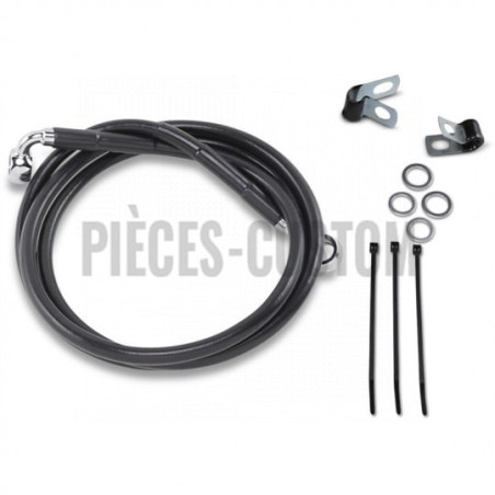Durite-frein-avant-noir-plus-203-mm-Softail-FXST-2000-2007-ref-17412548