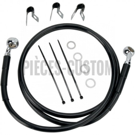 Durite-frein-avant-noir-plus-254-mm-Softail-FLST-FLSTC-FLSTF-2000-2007-ref-17412543