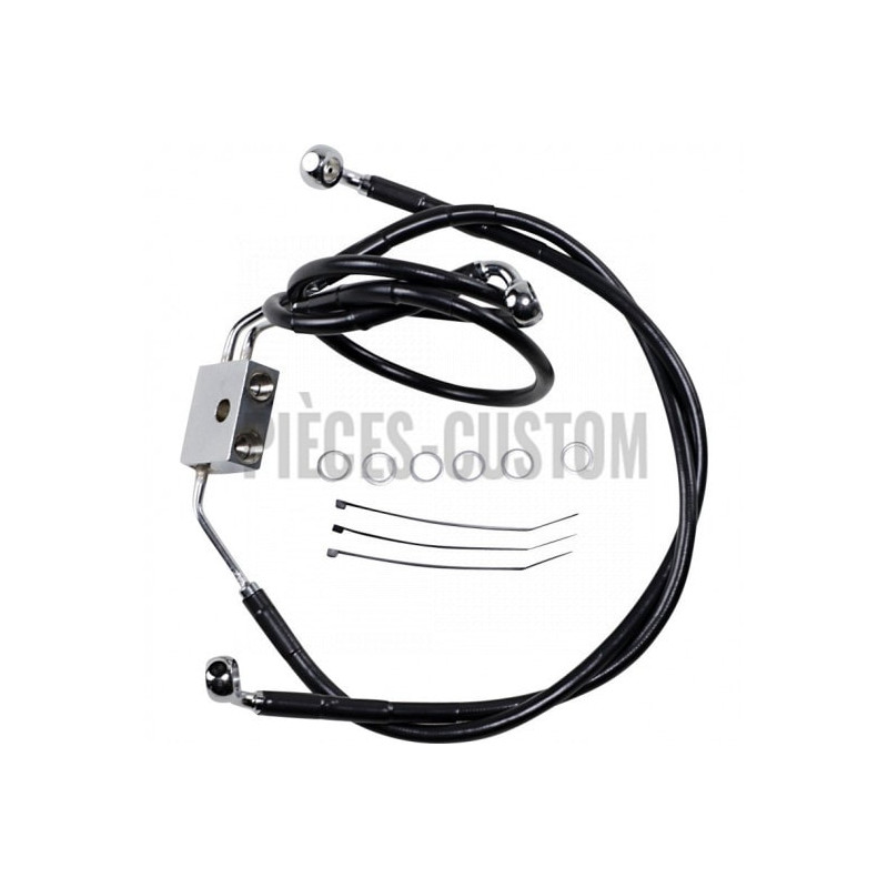 Durite-frein-avant-noir-plus-203-mm-Dyna-FXDF-2012-2017-avec-Abs-ref-17413830