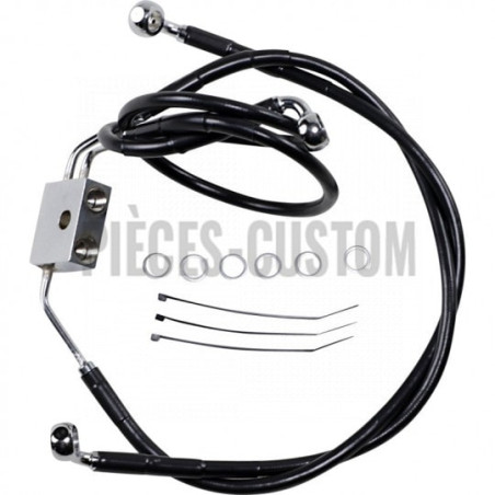 Durite-frein-avant-noir-plus-203-mm-Dyna-FXDF-2012-2017-avec-Abs-ref-17413830