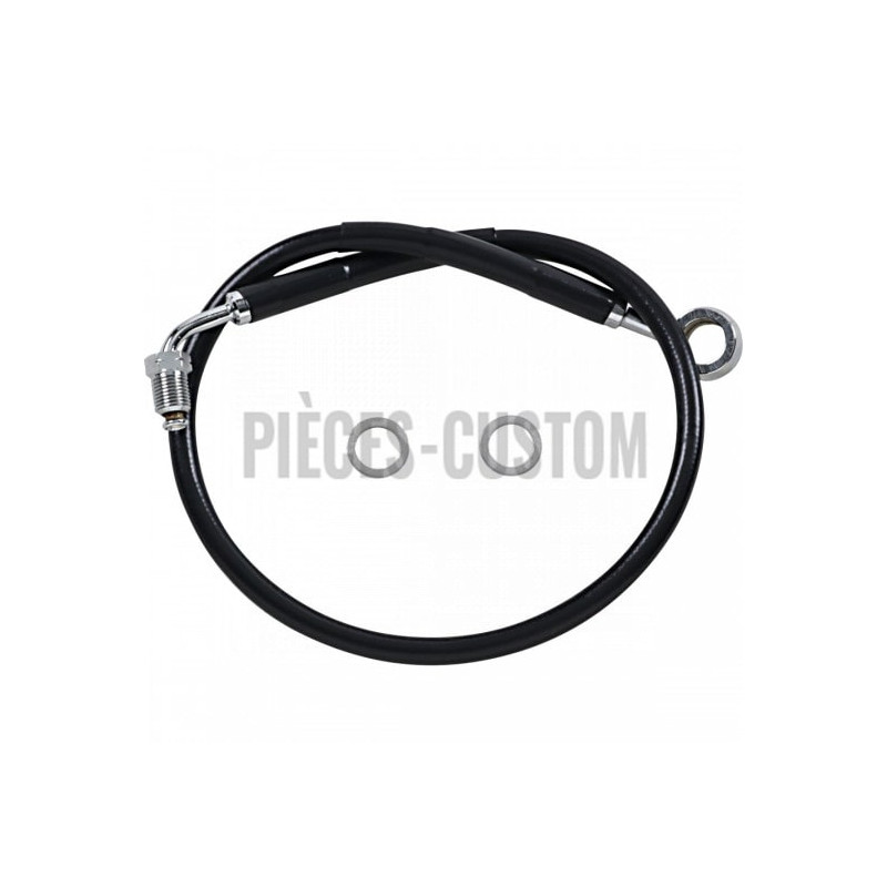 Kit-durite-frein-Avant-Noir-54-5-cm-Softail-FXFB-FXFBS-2018-2023-ABS-ref-17415830