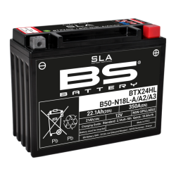 Batterie Gel SLA Max BTX24HL pour Touring de 1984 à 1996