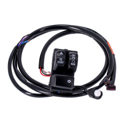 Module de commande de guidon côté droit noir CAN-bus pour Softail, FXD et XL