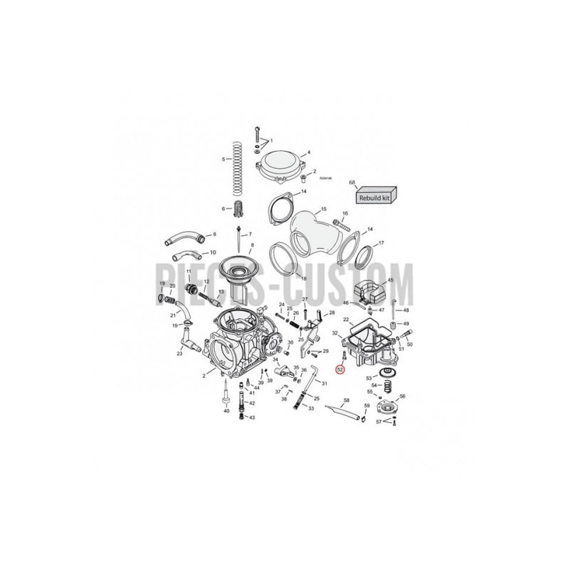 Kit-de-visserie-complet-pour-carburateur-Keihin-CV-Big-Twin-et-Sportster-XL-1988-à-2006-ref-503229
