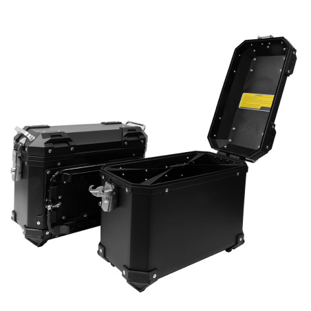 Valises-Latérales-noires-plastique-28-L-X-PLOR-ref-KSL28N