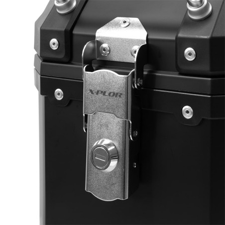 Valises-Latérales-noires-plastique-de-28-Litres-X-PLOR-ref-KSL28N