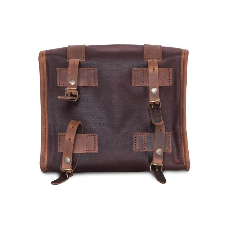 Sacoche-Longride-Mini-coton-ciré-Marron-ref-986006