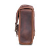 Sacoche-Longride-Mini-coton-ciré-couleur-Marron-ref-986006
