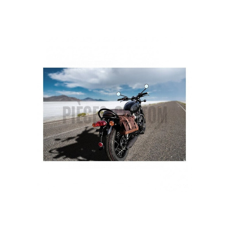 Sacoche-Old-Chopper-par-LongRide-coton-ciré-Marron-ref-986014