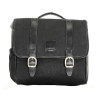 Sacoche-Classic-en-coton-ciré-Noir-Longride-ref-588743