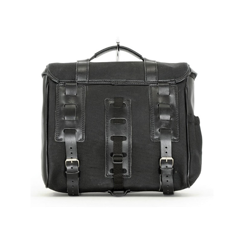 Sacoche-Classic-en-coton-ciré-Noir-par-Longride-ref-588743