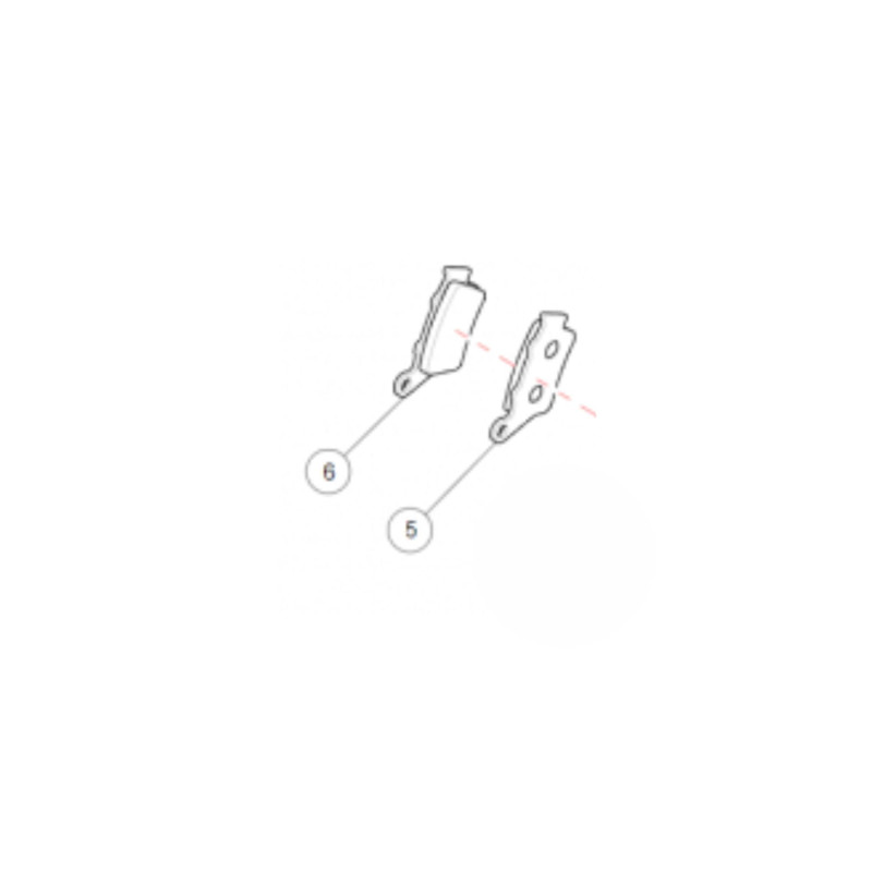 Plaquettes-de-frein-ARRIERE-Royal-Enfield-Himalayan-450-Guerrilla-450-ref-KAB00635A