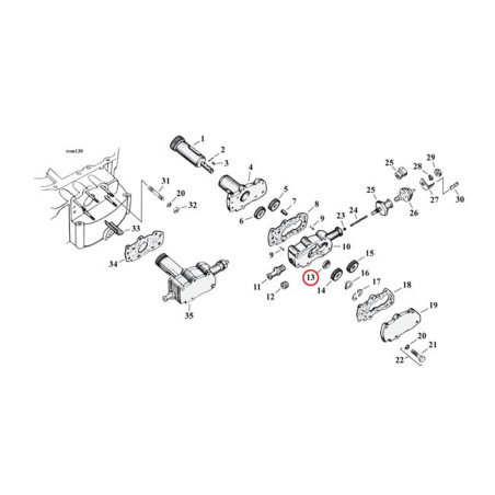 Joint-d-arbre-de-pompe-à-huile-Cometic-pour-Harley-Big-Twin-ref-561333-OEM-26227-58