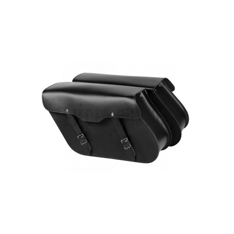 Paire-de-sacoches-Cuir-noir-Ledrie-14-litres-ref-LZAD2-1041