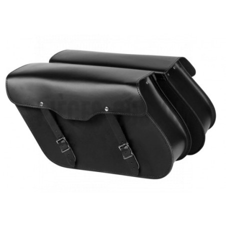 Paire-de-sacoches-Cuir-noir-Ledrie-14-litres-ref-LZAD2-1041
