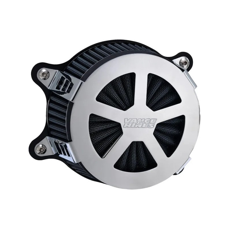 Filtre-à-air-VO2-Radiant-V-Vance-Hines-chromé-pour-Harley-ref-10103076