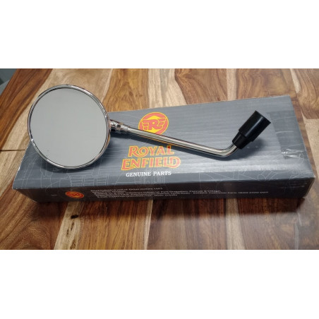 Rétroviseur-chromé-droit-pour-Royal-Enfield-Interceptor-et-Continental-650-ref-1030054B
