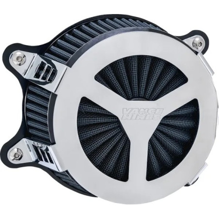 Filtre-à-air-chromé-V02-Radiant-III-Vance-Hines-Sportster-1991-2022-ref-10103066
