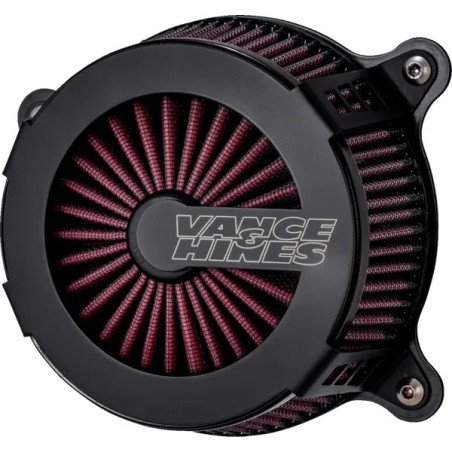 Filtre-à-air-Vance-Hines-VO2-Cage-Fighter-noir-Touring-Softail-2017-2024-ref-10102904