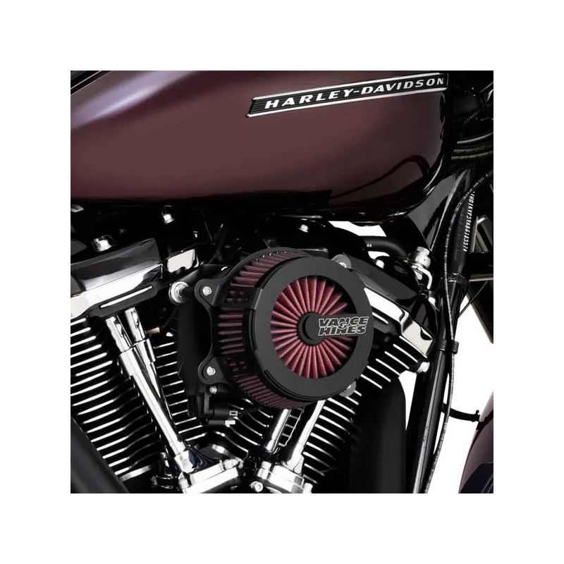 Filtre-air-Vance-Hines-VO2-Cage-Fighter-noir-Touring-Softail-2017-2024-ref-10102904