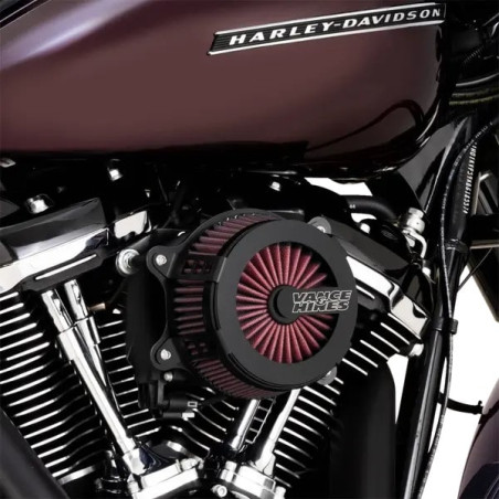 Filtre-air-Vance-Hines-VO2-Cage-Fighter-noir-Touring-Softail-2017-2024-ref-10102904