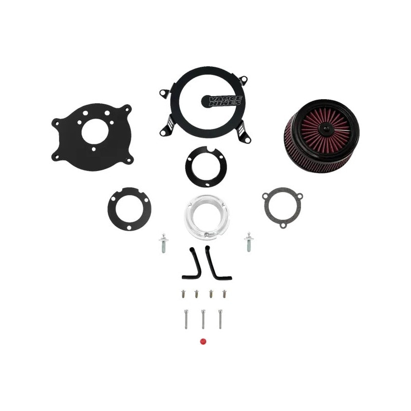 Kit-Filtre-air-Vance-Hines-VO2-Cage-Fighter-noir-Touring-Softail-2017-2024-ref-10102904