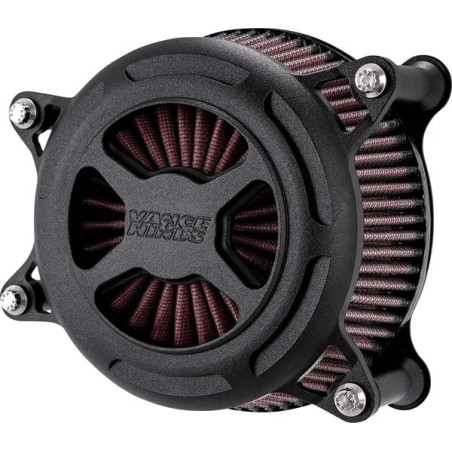 Filtre-à-air-VO2-X-Noir-Wrinkle-Vance-Hines-Touring-et-Softail-2017-2024-ref-10102928