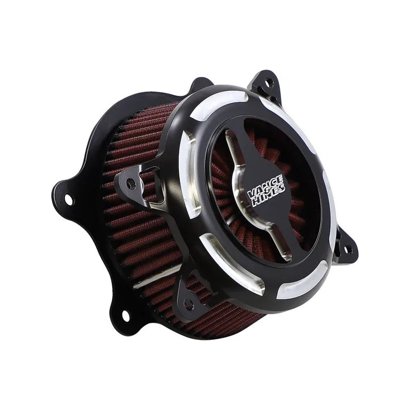 Filtre-air-Black-Contrast-VO2-Blade-Vance-Hines-Twin-Cam-2001-à-2017-ref-10102910
