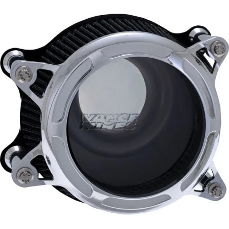 Filtre-à-air-Vance-Hines-VO2-Insight-chromé-modèles-de-2008-à-2017-ref-10103112