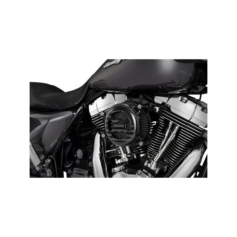 Filtre-air-VO2-America-Matt-Black-Vance-Hines-Twin-Cam-2001-à-2017-ref-10102992