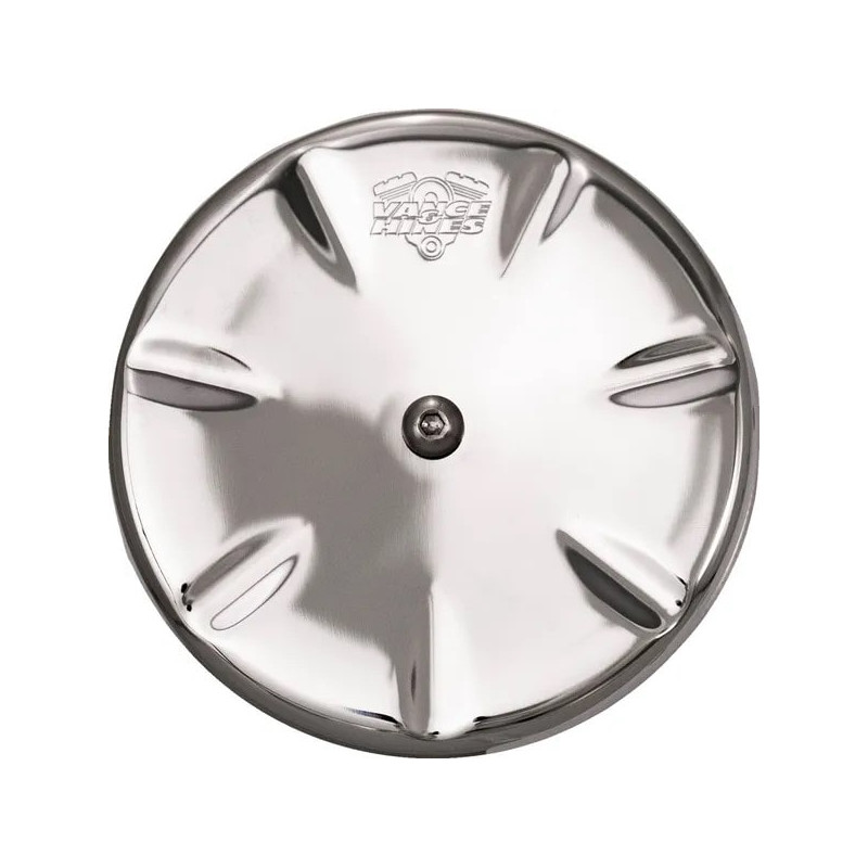 Couvercle-de-filtre-à-air-VO2-Eliminator-chromé-Vance-Hines-ref-10140360