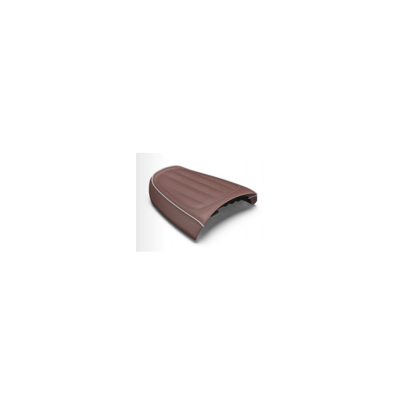 Selle-custom-passager-marron-Royal-Enfield-pour-GOAN-CLASSIC-350-ref-KXA00188