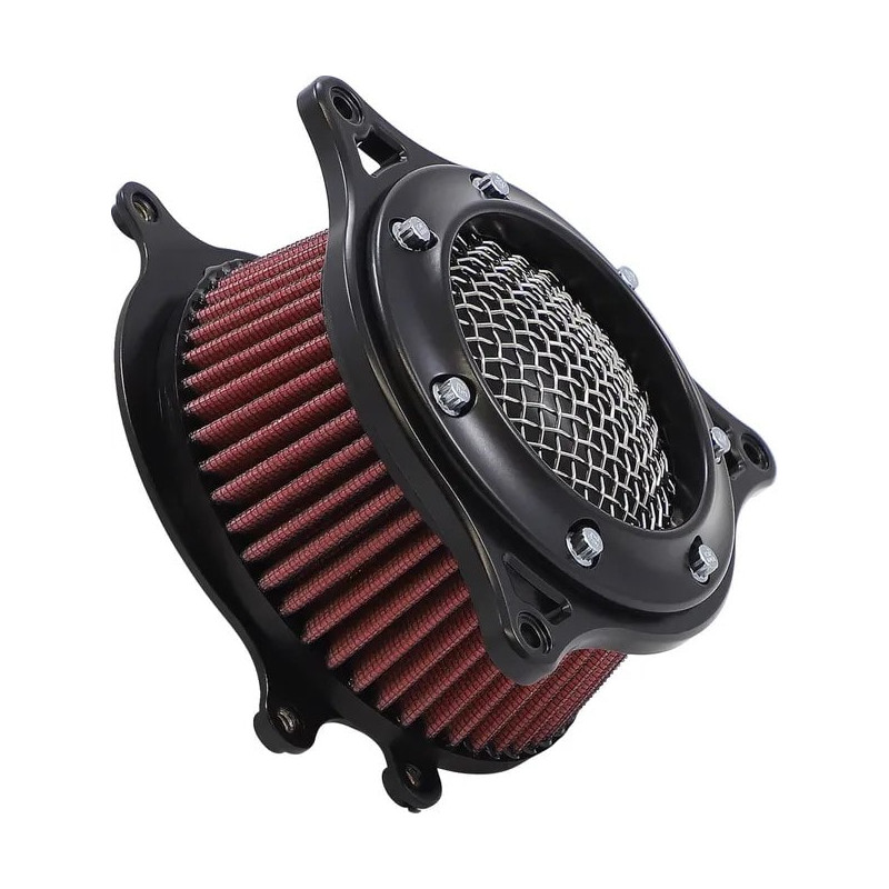 Filtre-à-air-Cobra-RPT-Noir-pour-Softail-M8-de-2018-à-2024-ref-10103059