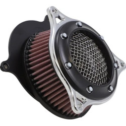 Filtre-à-air-Cobra-RPT-Noir-Chrome-pour-Twin-Cam-de-1999-à-2017-ref-10103030