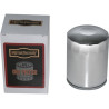 Filtre-à-huile-de-rechange-chromé-pour-moteur-Milwaukee-Eight-ref-930553