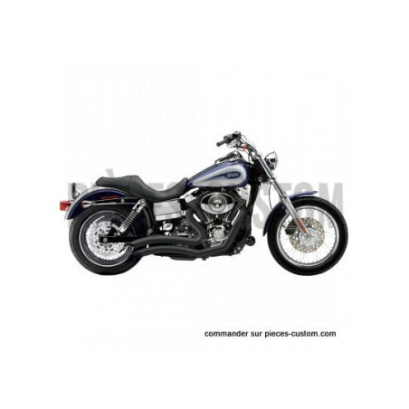 Echappement-Cobra-Short-Swept-noir-pour-Dyna-de-2006-à-2011-ref-18001467